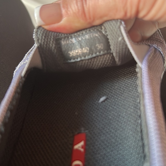 PRADA SLIP-ON SNEAKERS (SIZE 8) - Picture 9 of 9